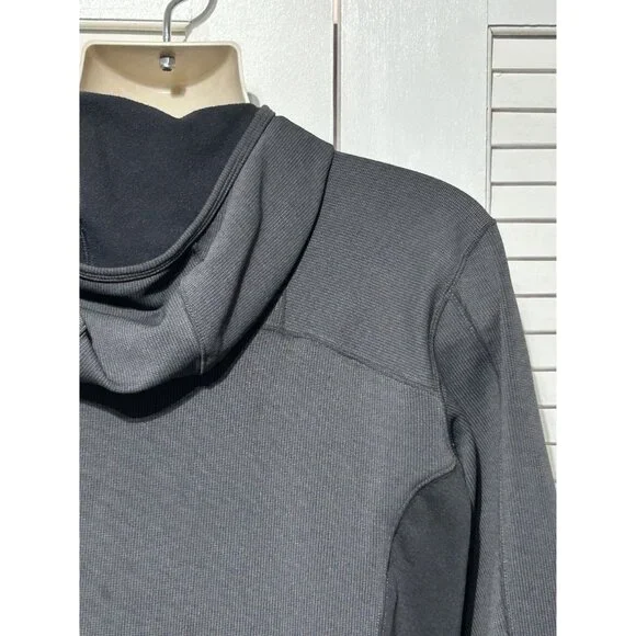 The North Face Men's Gray Blue Full-Zip Fleece Hoodie Athletic Jacket Size M 304 - Picture 5 of 11